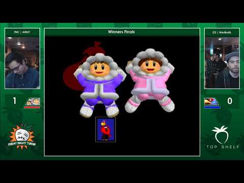 Winners Finals: TNC | Army(Ice Climbers) vs. G2 | Westballz(Falco) [Friday Night Turnip #112]