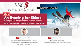 Beware of the slippery slope & management of common knee problems when skiing by Prof Brian M Devitt