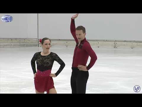 2023 ISU Oberstdorf Adult - Intermed Pairs Free - M Szubert & M Kokosinski - POL = 46.90 (1st🥇)