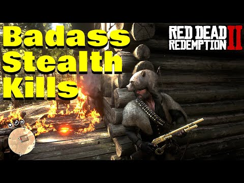 Red Dead Redemption 2: Epic Stealth Kills and Brutal Camp Raids
