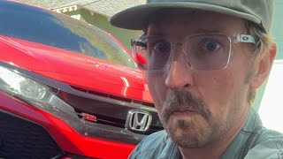 Fixing my gf’s skid plate on her civic si