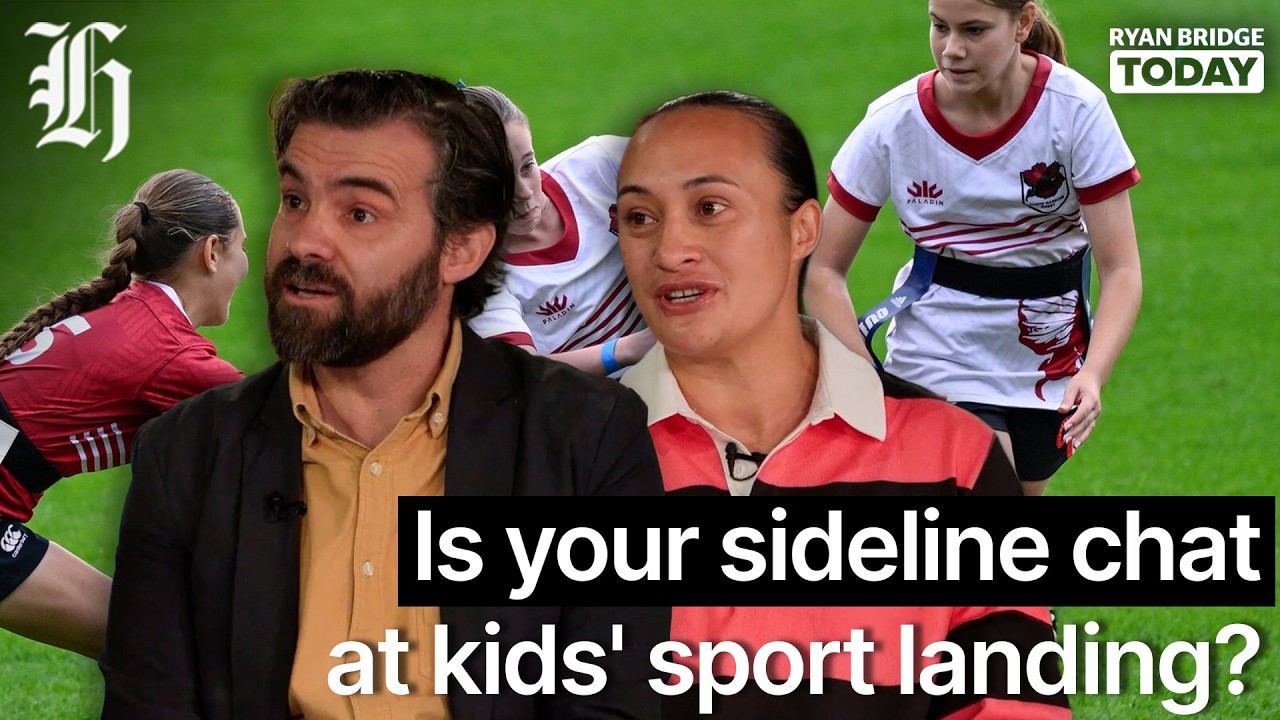 2degrees and 'The Line': Is your sideline chat at kids' sport landing? | Ryan Bridge TODAY