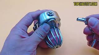 Adjustable Small Cone Chastity Cage  | Topchastity.com