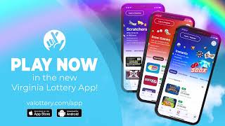 The NEW Virginia Lottery Mobile App!