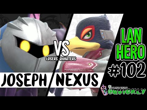 LHT @ QUICKLY! #102 - Mazer | Joseph (Meta Knight) vs VR/BSC | Nexus (Falco) / Losers Quarters