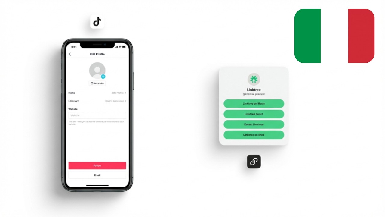 Come aggiungere Linktree su TikTok | Account Business