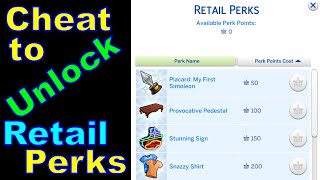 How to Cheat to Unlock Retail Perks