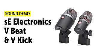 Video thumbnail for sE Electronics V Beat and V Kick – Sound Demo (no talking) by Producing Bonedo
