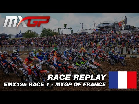 MXGP of France 2019 - Replay EMX 125 Race 1 #Motocross