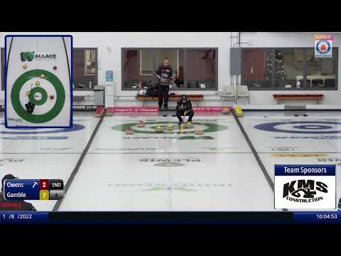 James Owens vs. Ben Gamble - Draw 4 - SaskTel Curling Stadium SCT Players' Championship