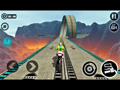Impossible Moto Bike Tracks 3D 2018-Best Android Gameplay HD #05