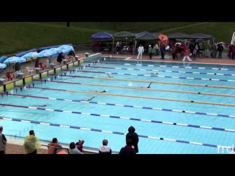 100m hrbtno, mdečki, 6 skupina