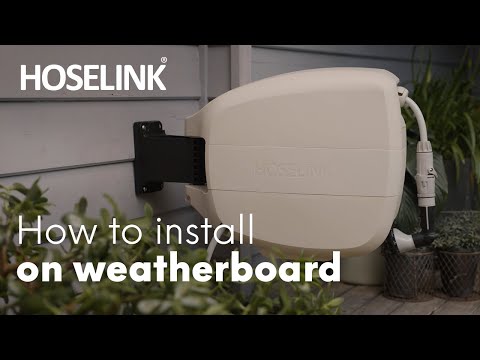 How to install the Evolve™ Retractable Reel on Weatherboard