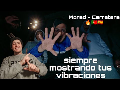 Reacion MORAD - CARRETERA ( YOUNG REACTS 🇵🇹🇪🇦🔥)