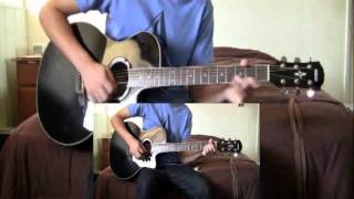 Backfire by Egypt Central Guitar and Drum Cover with Tabs