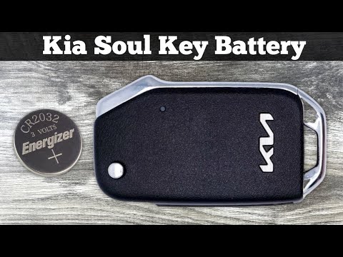 2019 - 2023 Kia Soul Key Fob Battery Replacement - How To Change Replace Soul Remote Key Batteries