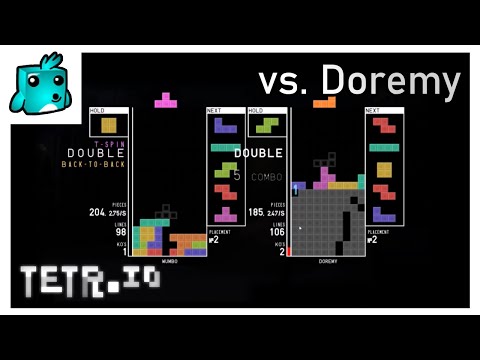 TETR.IO Multiplayer - Intense 1v1s vs Doremy