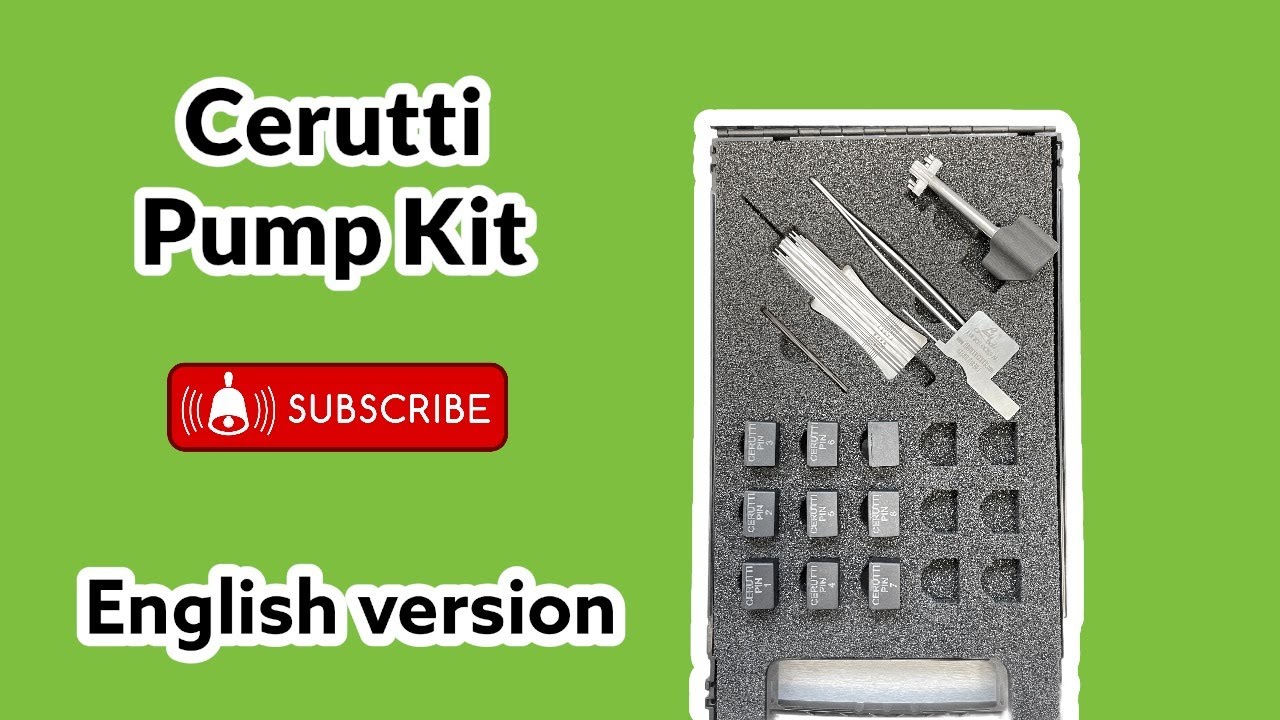 Cerutti Pump Lock with 6 Plates (English)