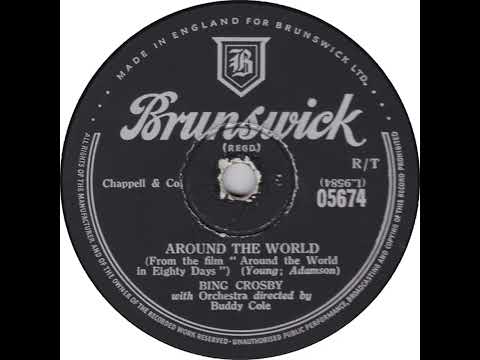 UK New Entry 1957 (76) Bing Crosby - Around The World