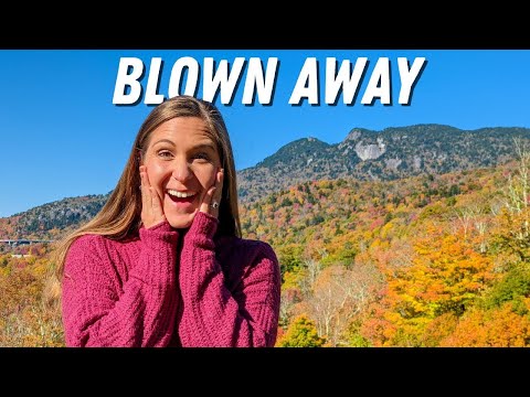 PERFECT Fall RV Trip in the Blue Ridge Parkway (Boone + Grandfather Mountain)