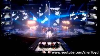 Cher Lloyd sings Girlfriend & Walk This Way (Both Performances) Live Show 8 X Factor 2010 HD