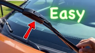 How to Replace Windshield Wipers Fast🚘