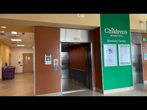 BUSY ThyssenKrupp Traction Elevators @ The Children's Specialty Center in Minneapolis, MN