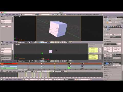 Beginners Blender 3D: Tutorial 26 - Camera Animation Techniques