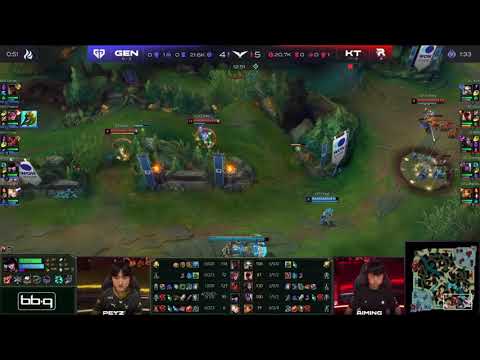 BDD Leblanc got outplayed by Peyz Caitlyn!!!| GEN vs KT game 2 LCK spring 2023