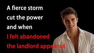 The landlord entered my room during a power outage|Gay Story|Gay Love Story