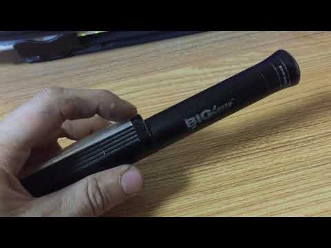 Nebo Tools Big Larry LED Flashlight Battery Stuck - How to remove and fix