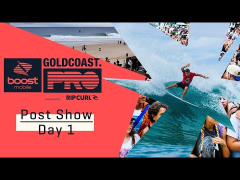 Boost Mobile Gold Coast Pro pres. by Rip Curl Day 1 Post Show: Vets Make Snapper Rocks Return