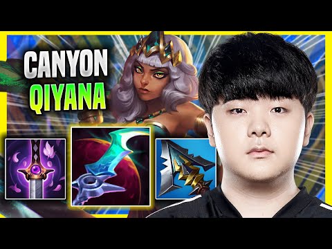 LEARN HOW TO PLAY QIYANA JUNGLE LIKE A PRO! - DK Canyon Plays Qiyana JUNGLE vs Hecarim!