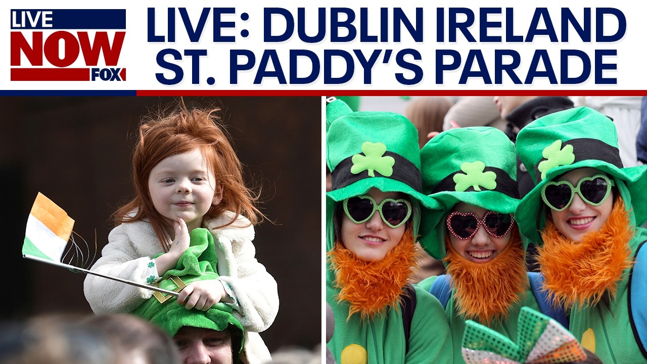 LIVE: St Patrick's Day parade in Dublin, Ireland