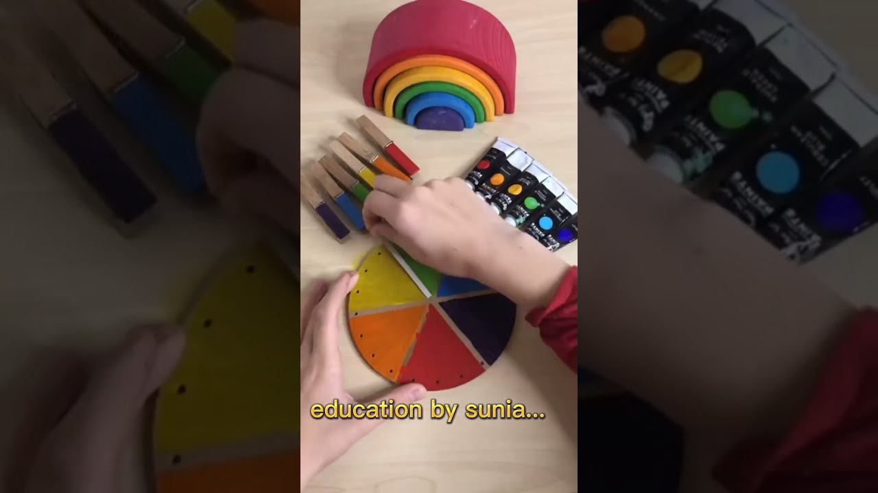 #Clothespin #color matching is a favorite #toddler activity #motor skills, #concentration, 