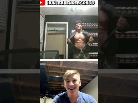 Bodybuilder goes on Omegle #gym #flexing #bodybuilding #sleeperbuild #cbum  #fitness #omegle #zyzz