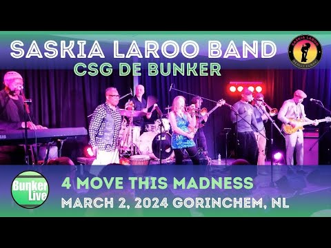 Saskia Laroo Band Live @ De Bunker March 2, 2024 Song 4 Move This Madness