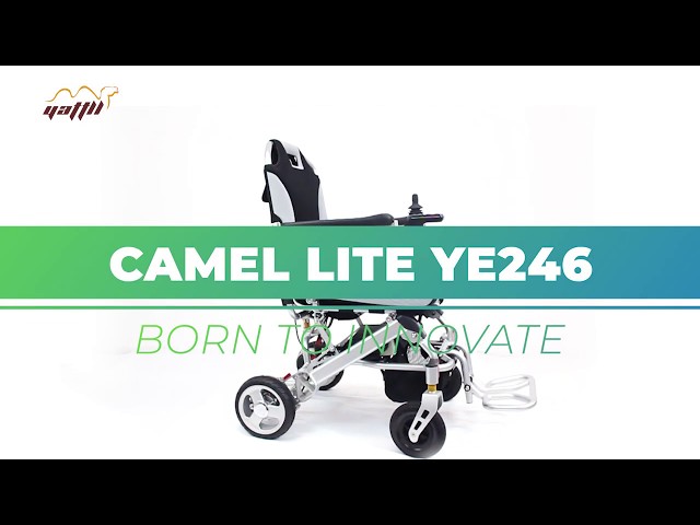 كرسي متحرك كهربائي قابل للطي - Camel Lite YE2