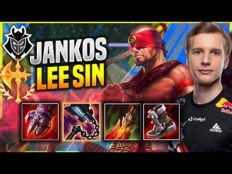 JANKOS PERFECT GAME WITH LEE SIN! - G2 Jankos Plays Lee Sin JUNGLE vs Diana! | Patch 11.16