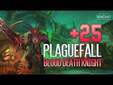 +25 Plaguefall - Blood DK - Fortified, Grievous, Spiteful and Tormented