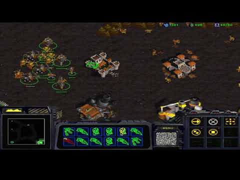 Human vs Orc Starcraft old school mod.
