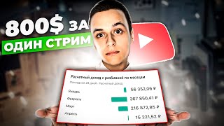 How to Earn $800 on YouTube with Endless Streams