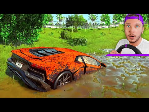 I crashed my €2,000,000 Lamborghini.
