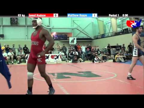 Jamel Hudson vs. Matthew Rappo at 2013 ASICS University Nationals - FS