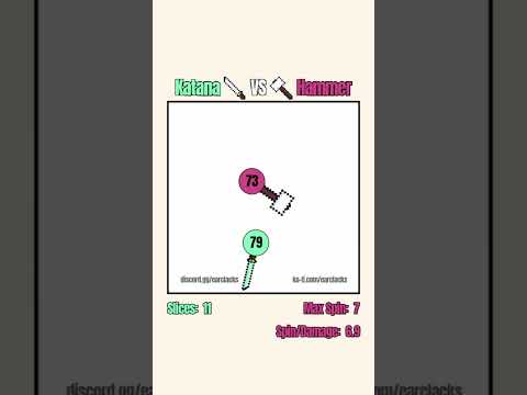 Katana ⛩️ VS 🔨 Hammer