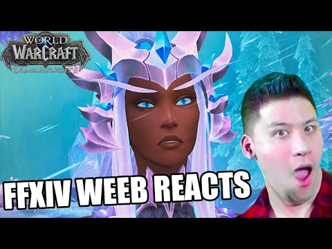 FFXIV Weeb Reacts: Simping for Sindragosa - WOW Dragonflight Cutscene