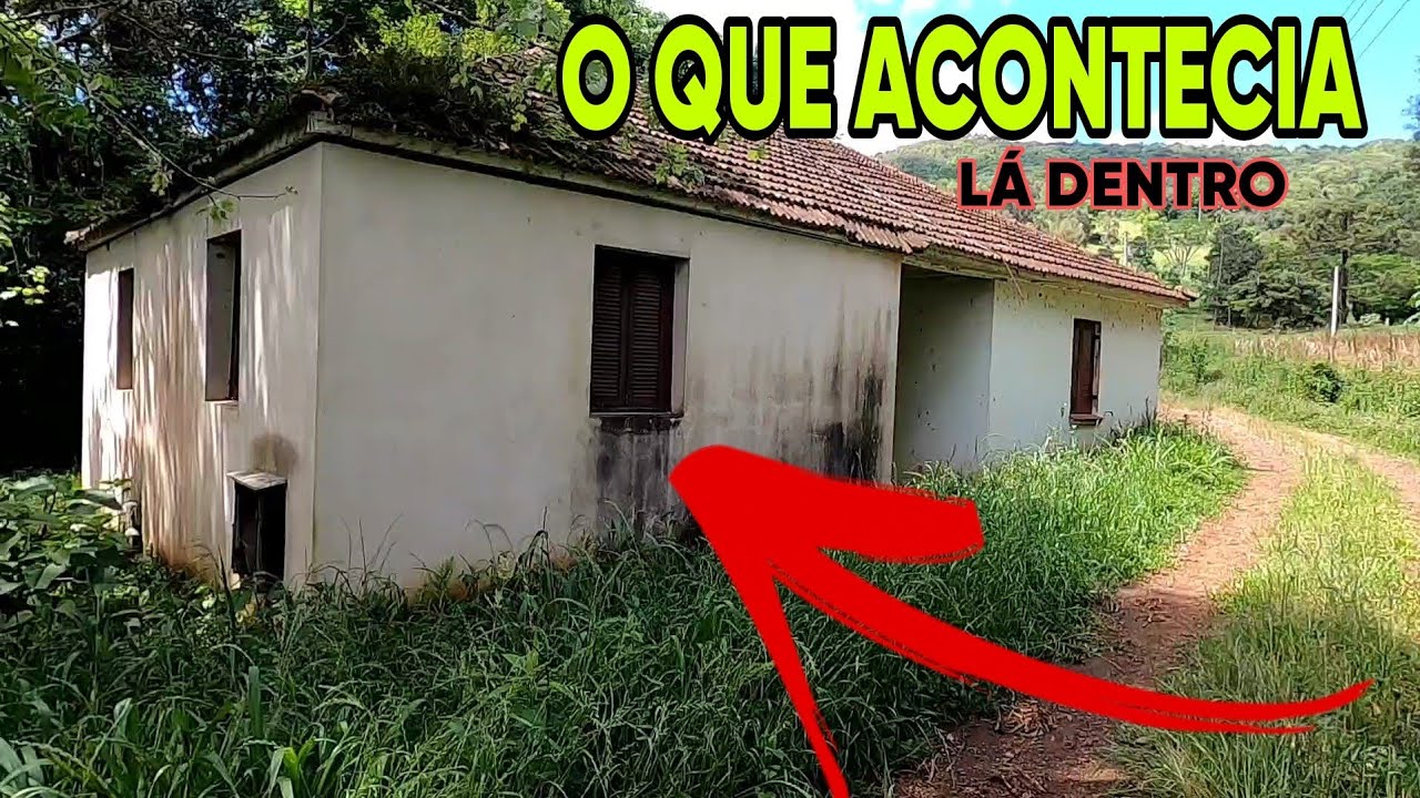 O QUE FAZIAM  LÁ DENTRO DESSA CASA ABANDONADA É UM MISTÉRIO 😲