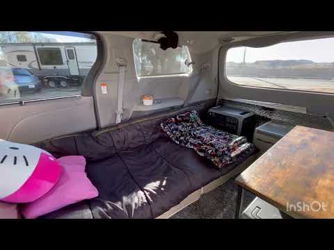 No-Build Minivan Camper Van Tour 7 / Minimalist Setup #campervan #minimalist #vanlife