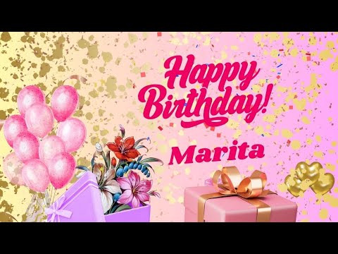 Happy Birthday Marita