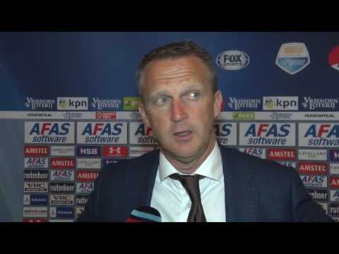 Reactie Van den Brom na AZ - FC Utrecht (Play-offs)